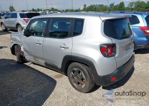 2016 Jeep Renegade Sport z USA, uszkodzony, nr VIN ZACCJAAT1GPD11451